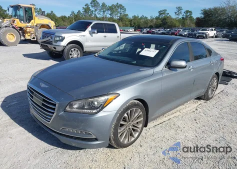 2017 Genesis G80 3.8 from USA, damaged, VIN KMHGN4JE7HU203582
